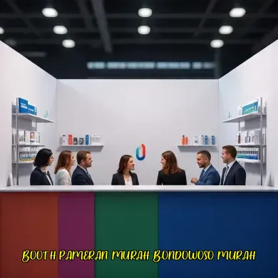 booth pameran murah bondowoso murah